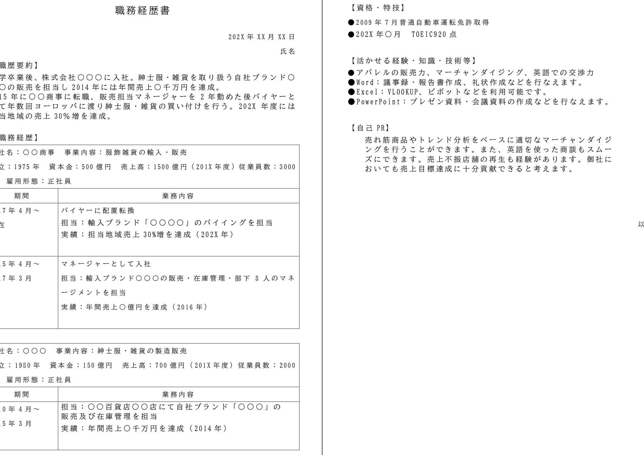 履歴書と職務経歴書をどこで買うかの方法